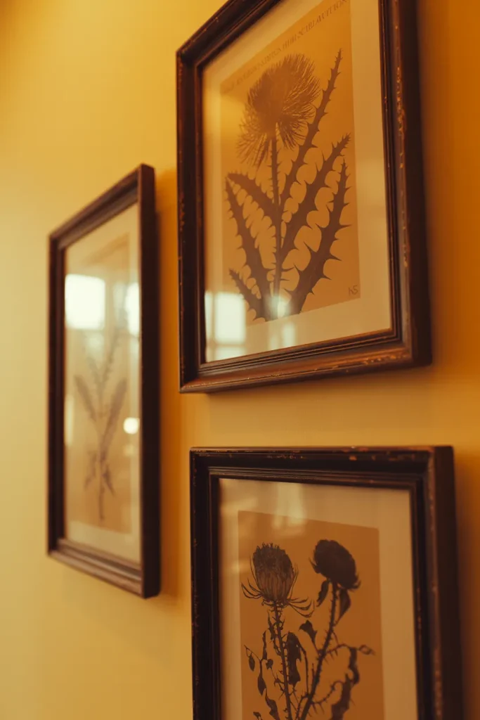 Creepy Botanical Frames
