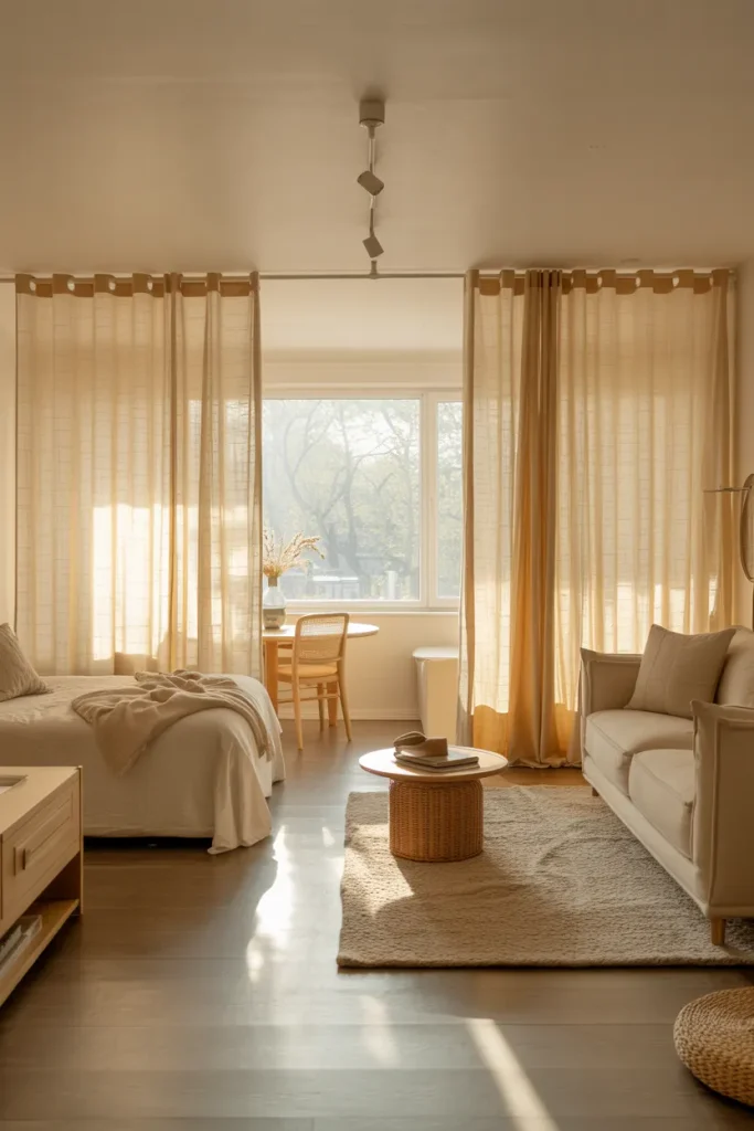 Curtain Room Divider