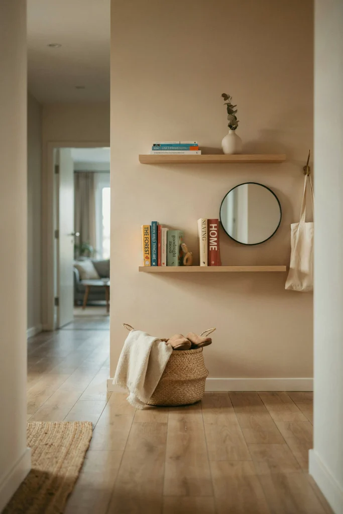 24 Bookshelf Ideas for Small Spaces That Wow 13 Entryway Book Ledges