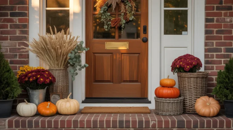 Fall Front Porch Decorations