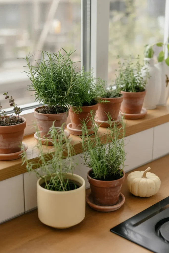 Fall Herb Planters