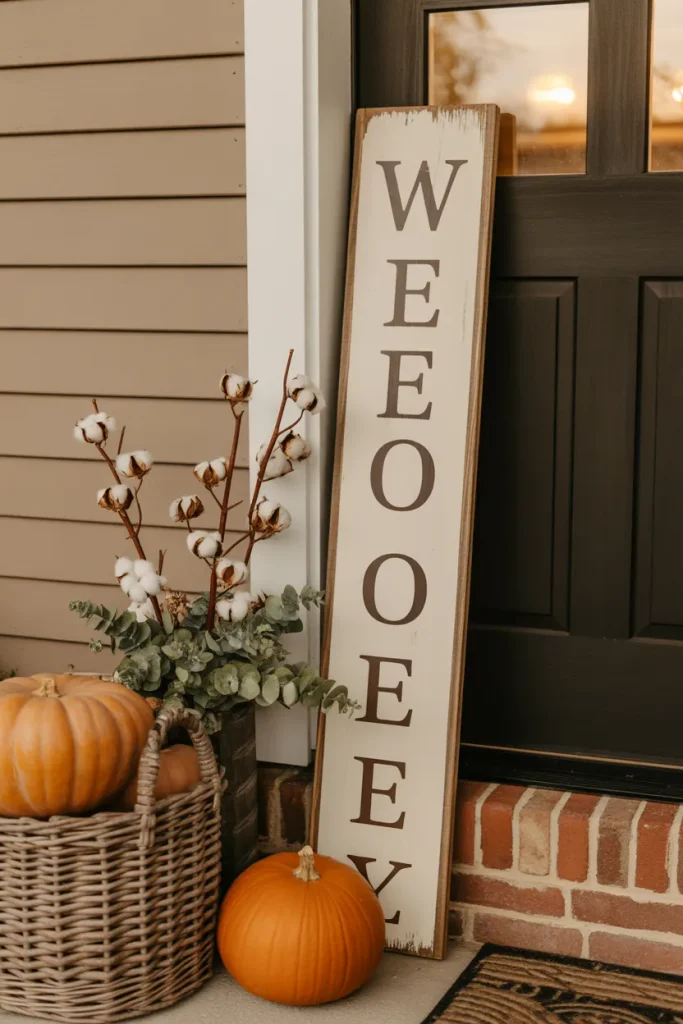 Farmhouse Welcome Sign