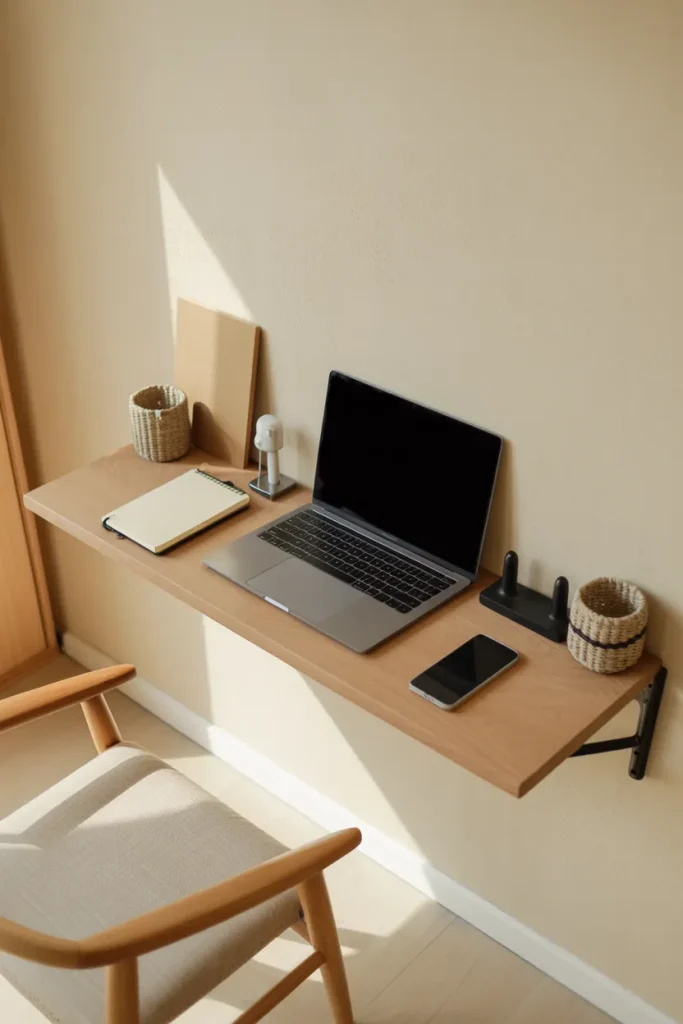 Floating Desk Shelf