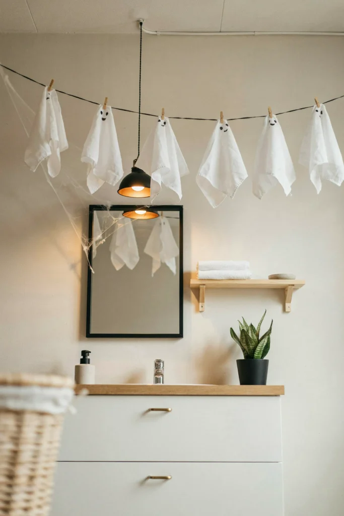 Floating Ghost Garland