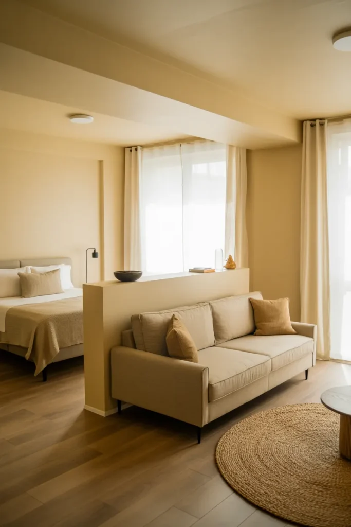 Floating Sofa Divider