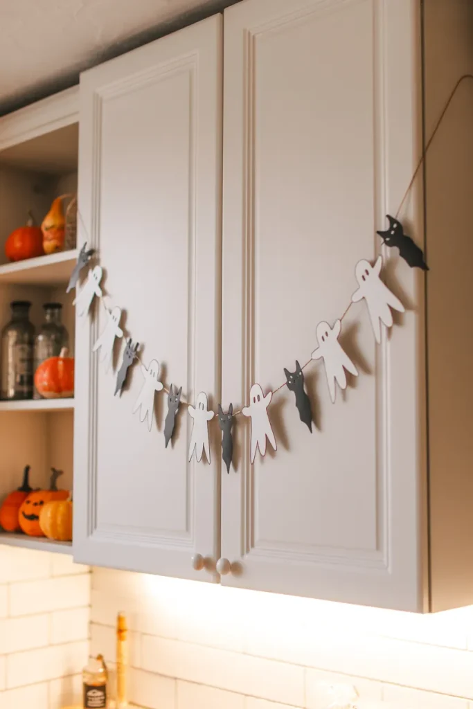 Ghost Garland Cabinets