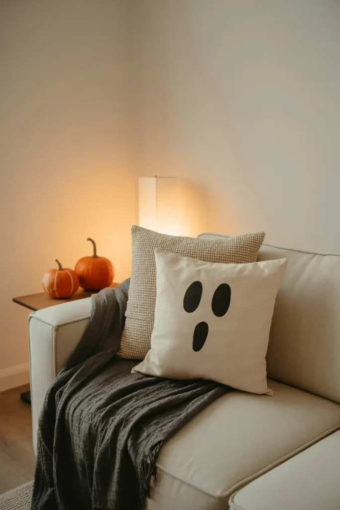 Ghost Pillow Arrangement