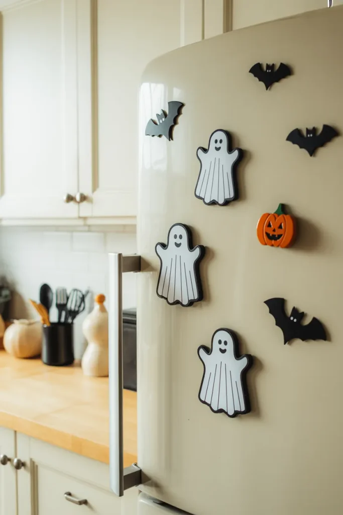 Ghost Refrigerator Door