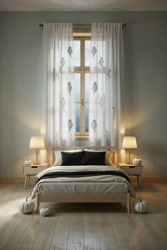 Ghostly Sheer Curtains