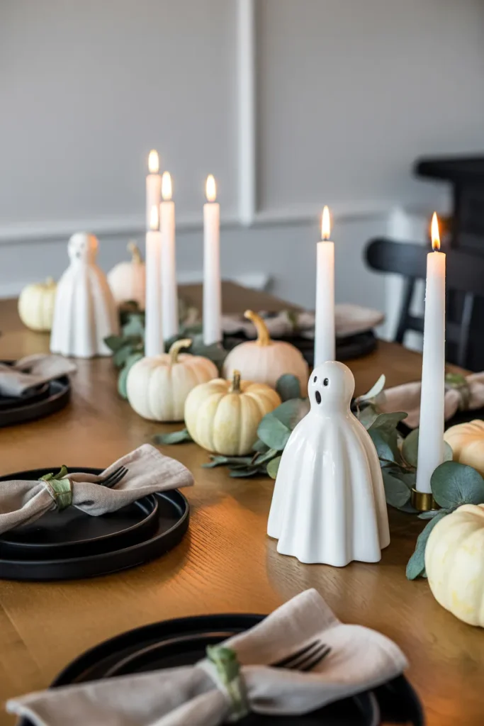 Ghostly White Centerpiece