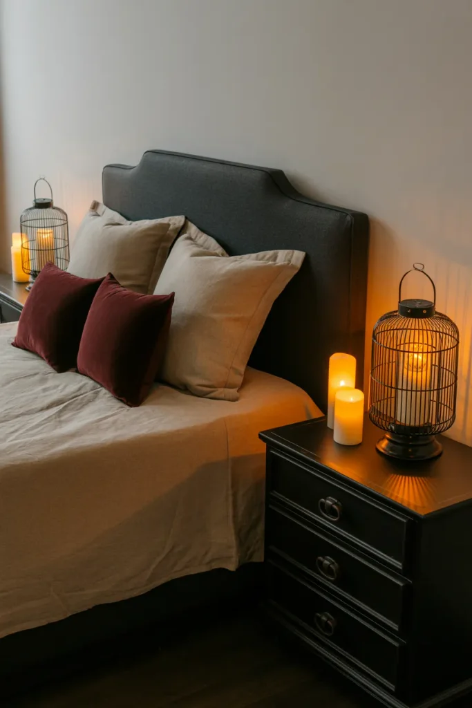 Gothic Bedside Lanterns