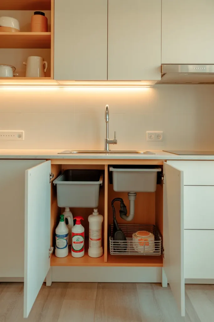 Kitchen Sink Storage