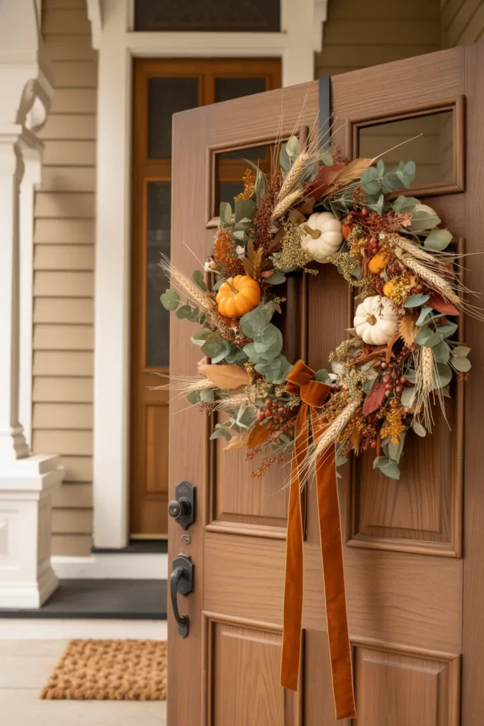 Layered Door Wreath