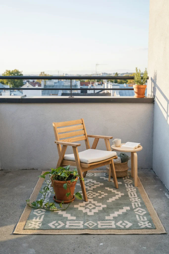 Layered Outdoor Rug