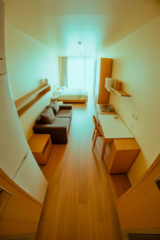 Linear Furniture Plan