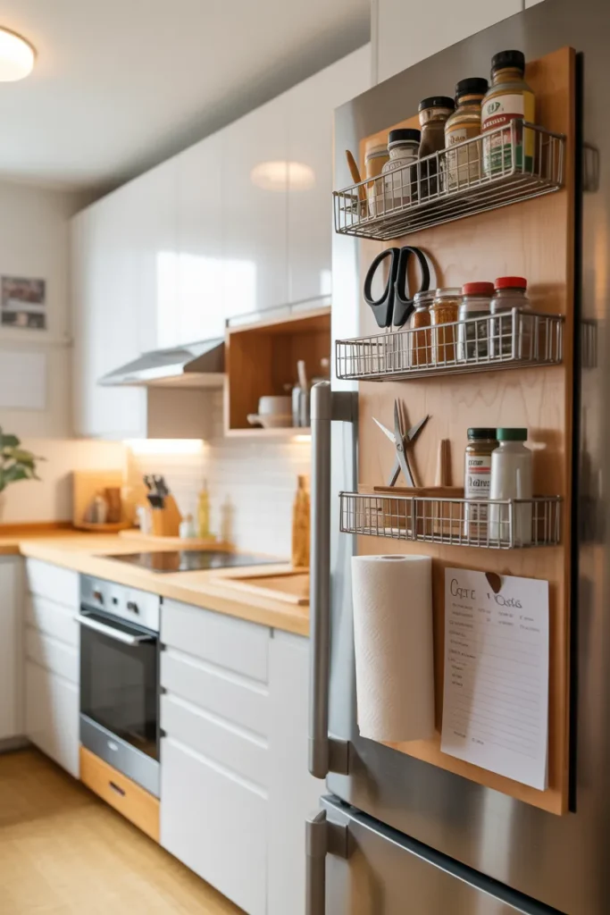 Magnetic Fridge Storage
