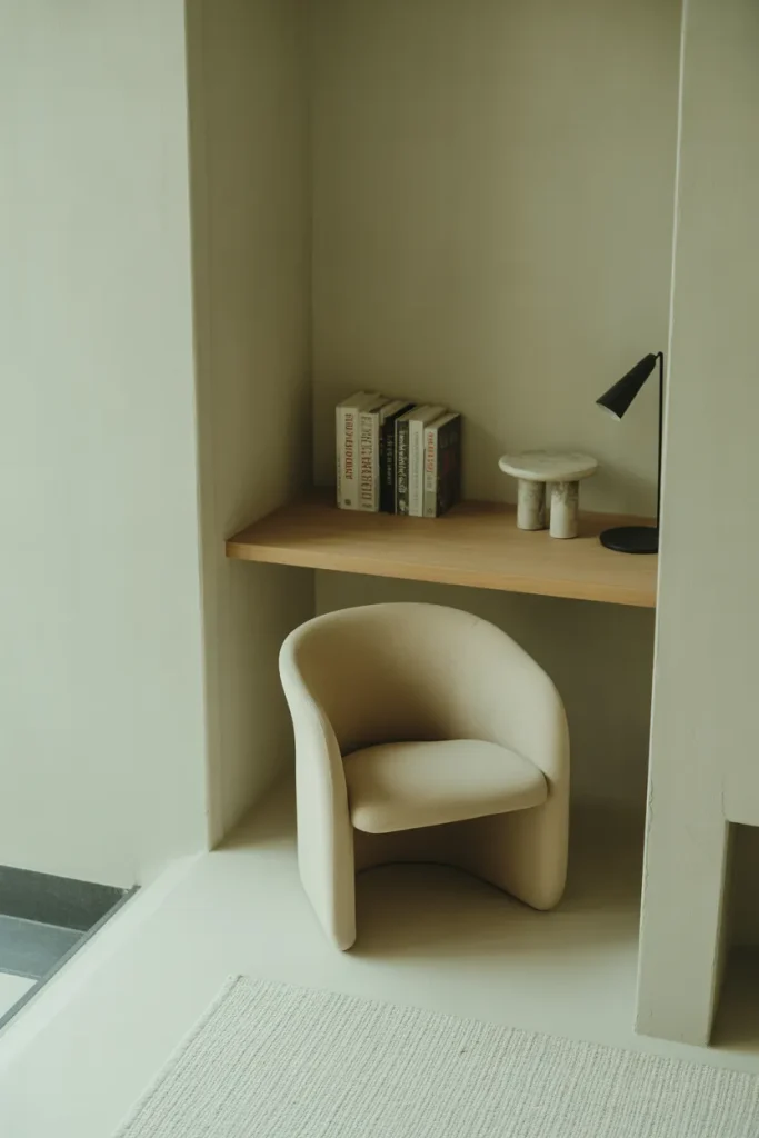 Minimalist Book Nook