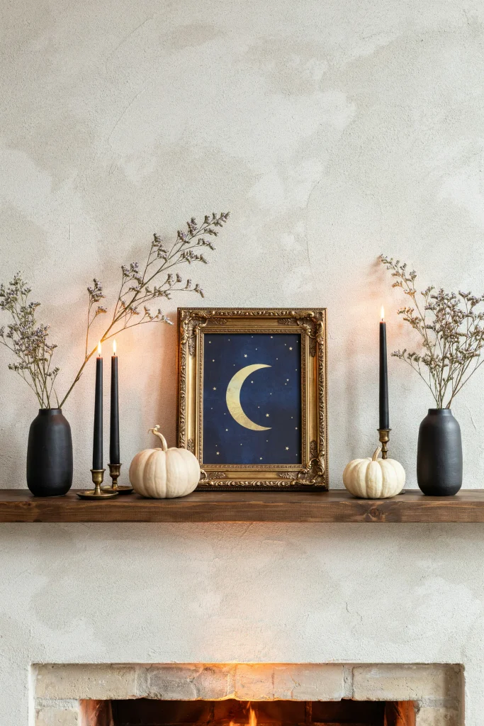 Moonlit Mantel Decor