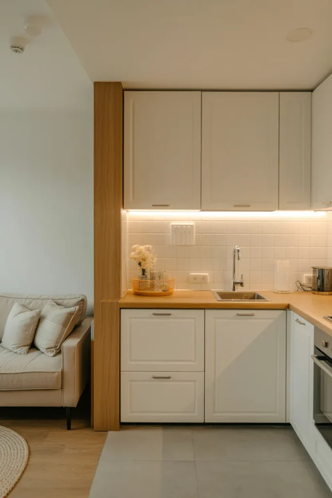 Narrow Kitchen Boundary