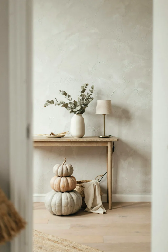 20 Budget-Friendly Fall Decorations for a Luxe Look 15 Neutral Pumpkin Stack
