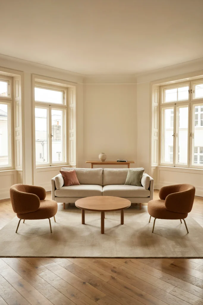 Open-Back Sofa Placement