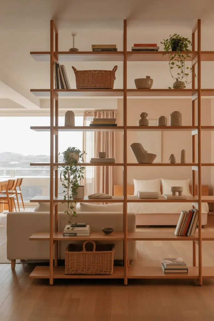 Open Bookshelf Divider