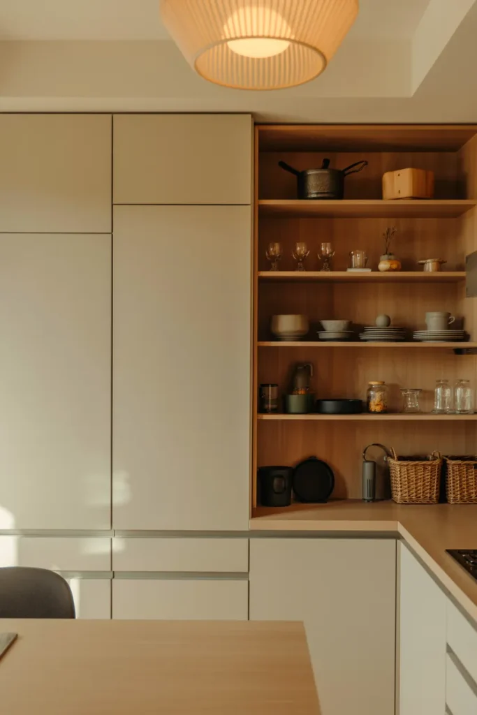 Open Shelves vs Cabinets