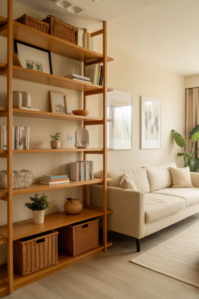 Open Shelving Divider