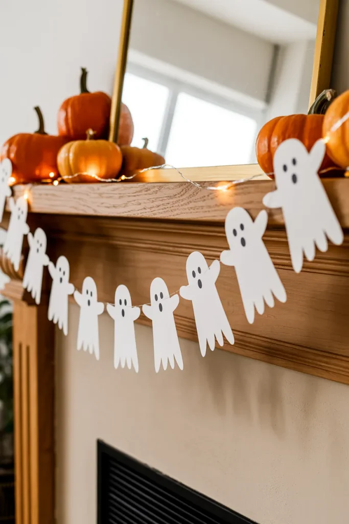 Paper Ghost Garland