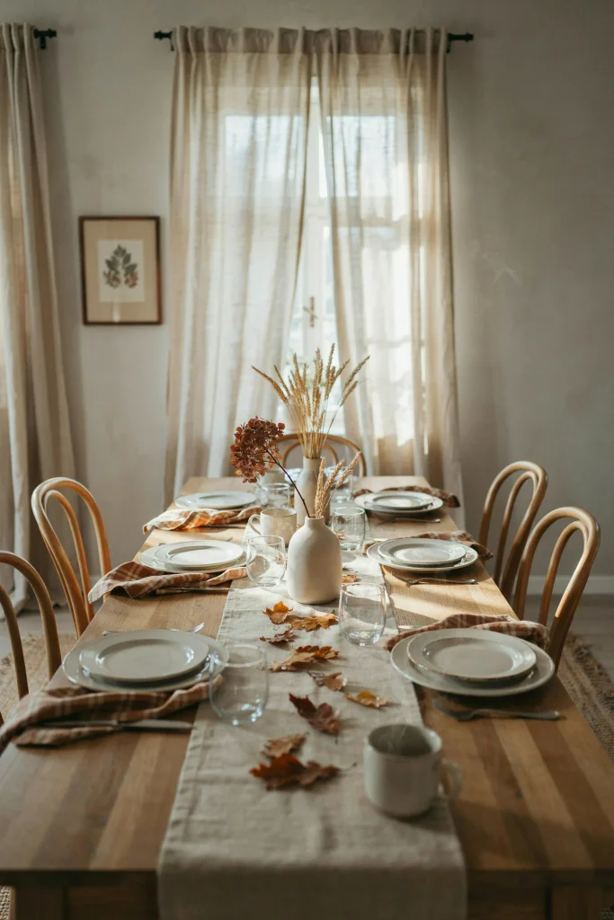 Plaid Dining Textiles