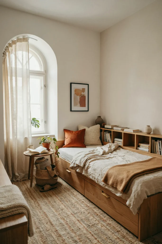 22 Daybed Ideas for Small Spaces You'll Truly Adore 8 Platform Storage Base