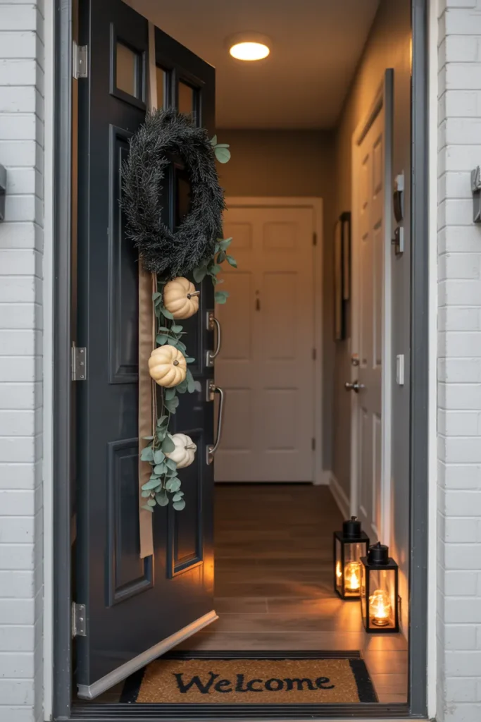 Porchless Doorway Display