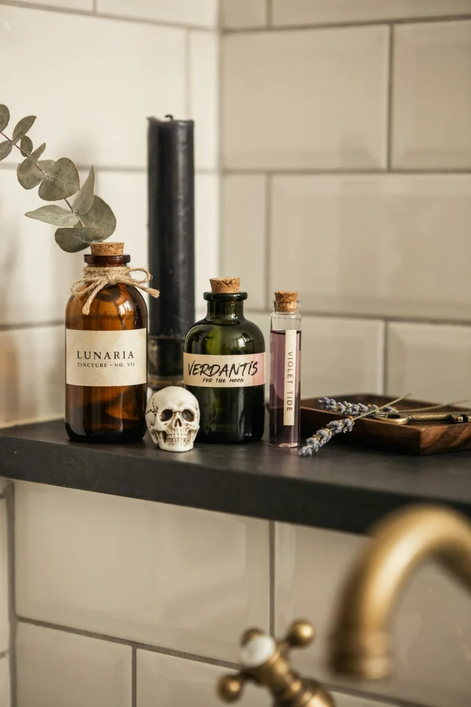 Potion Bottle Shelf