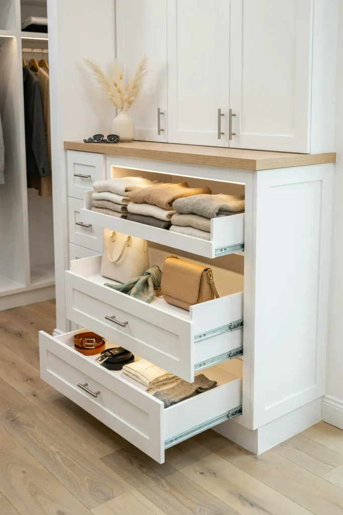 Pull-Out Access Trays