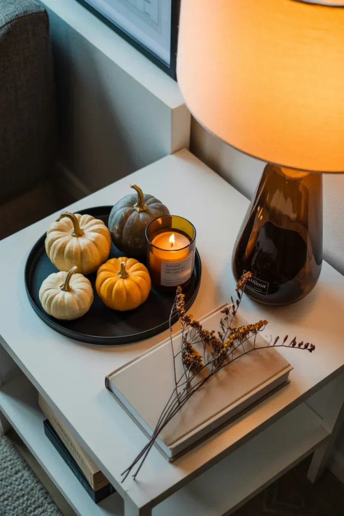 Pumpkin Coffee Table Tray