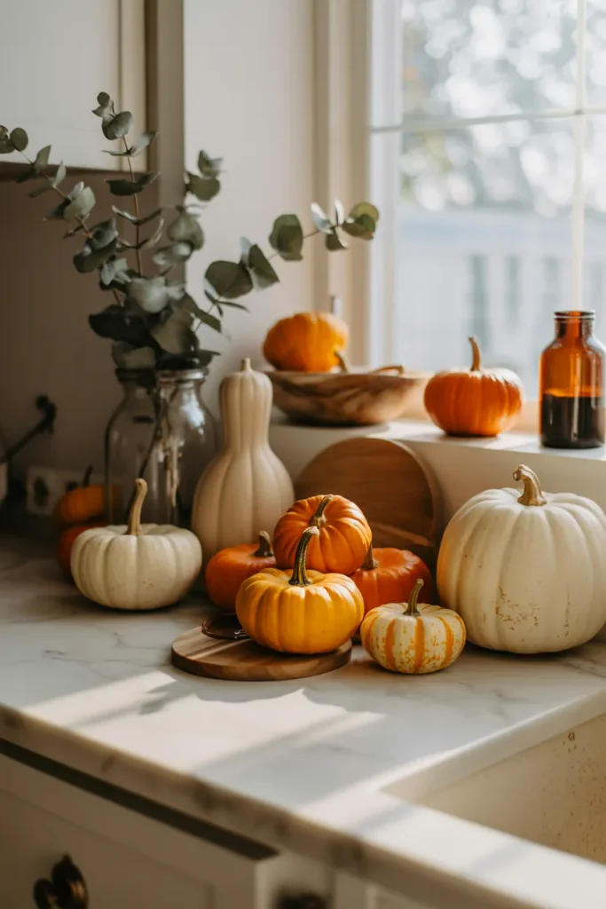 Pumpkin Counter Display
