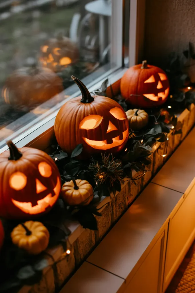 Pumpkin Glow Display