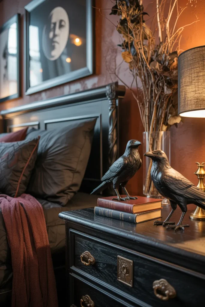 Raven Accent Decor