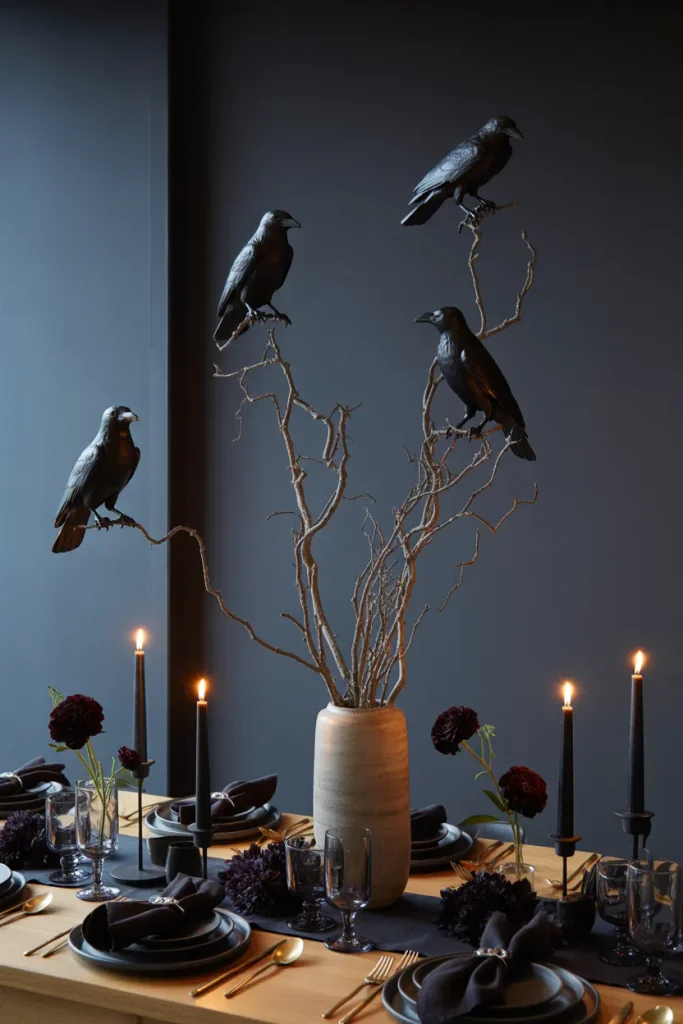 Raven And Branches