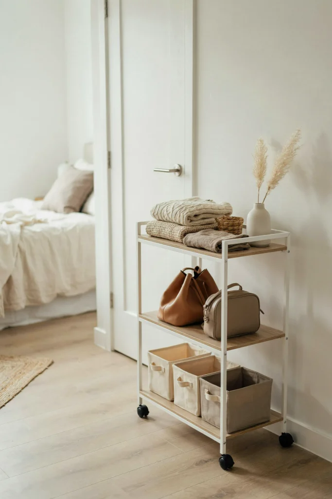 Rolling Clothing Cart