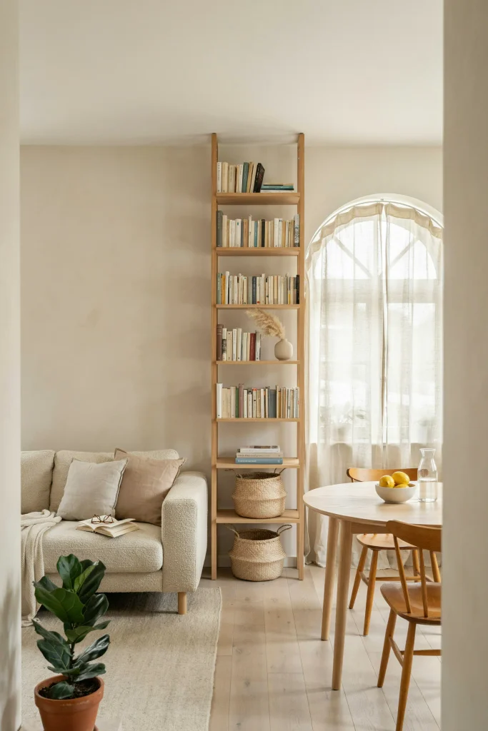 24 Bookshelf Ideas for Small Spaces That Wow 21 Room-Dividing Bookcase