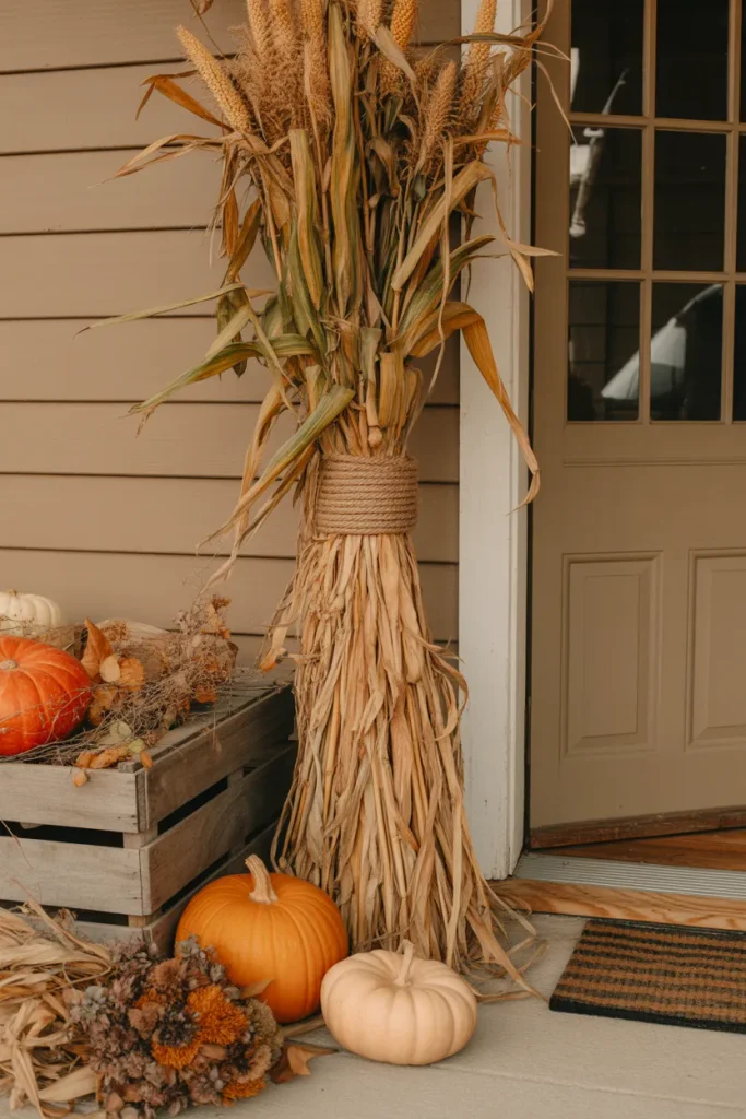 Rustic Cornstalk Bundles