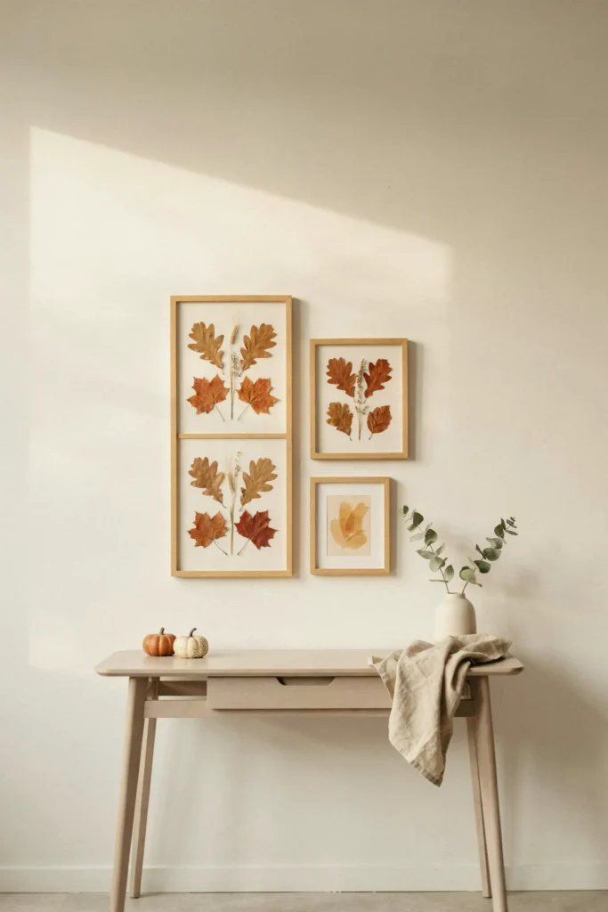 21 Fall Decorating Ideas for Small Homes That Wow Now 20 Seasonal Gallery Wall