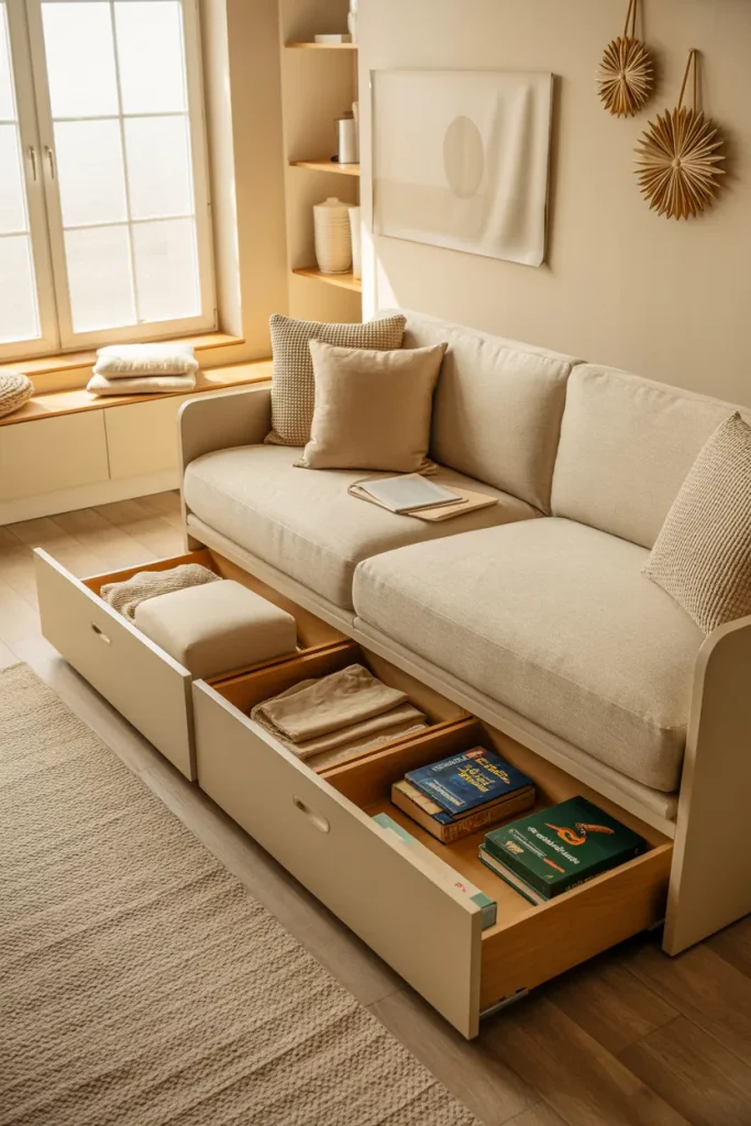 Sofa Drawer Storage