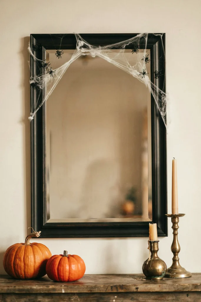 Spiderweb Mirror Frame