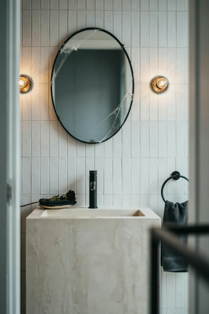 Spiderweb Mirror Frame