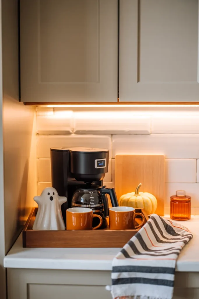 Spooky Coffee Station
