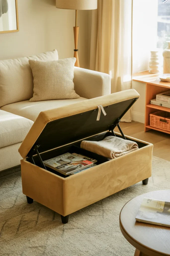 Storage Ottoman Seating
