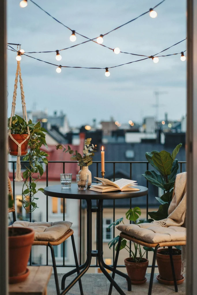String Light Canopy