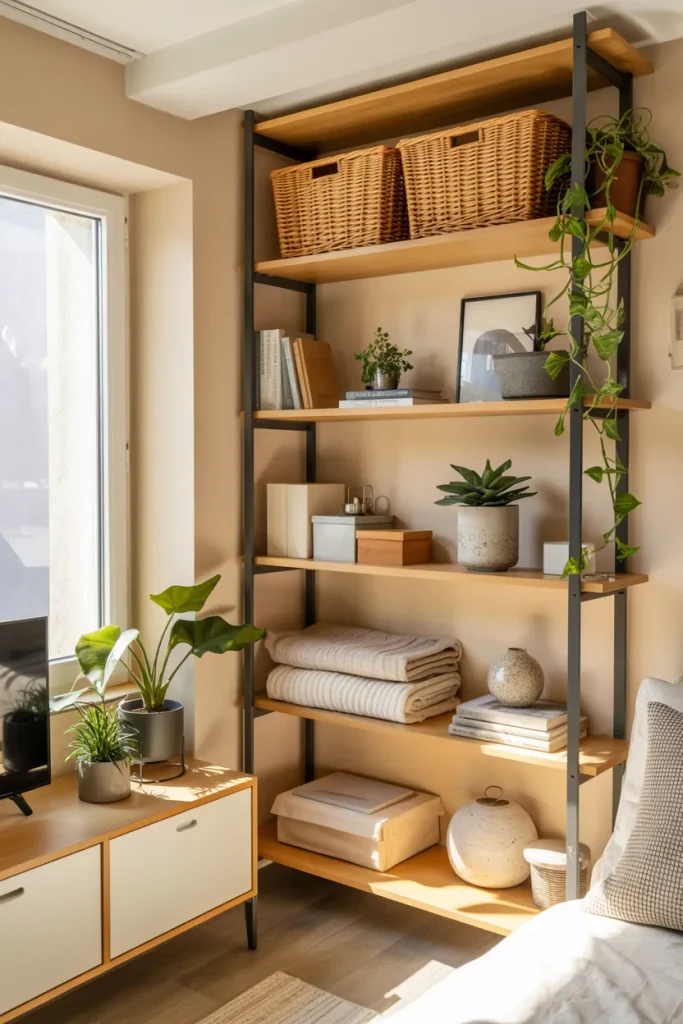 Tall Corner Shelving